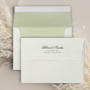 Search for sage green wedding envelopes Botanical