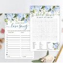 Search for bridal shower games Floral