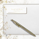 Search for gold script return address labels Formal