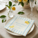Search for amalfi coast napkins Bridal shower
