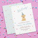 Search for pawty birthday invitations Dog lover
