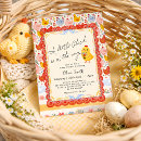 Search for spring baby girl shower invitations Script calligraphy
