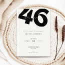 Search for 46th birthday invitations Elegant