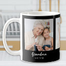Search for grandma established mugs Fun modern saying