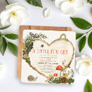 Search for wood baby shower invitations Fall