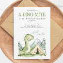 Search for dino 1st birthday invitations Baby boy