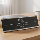 Search for job title name plates Modern