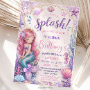 Search for mermaid pool party invitations Dive into five