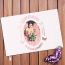 Search for butterfly guest books Pink