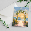 Search for beach wedding cards Floral
