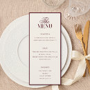 Search for burgundy menus Modern