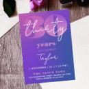 Search for simple 30th birthday invitations Milestone celebration