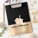 Search for real estate agent clipboards Realtor
