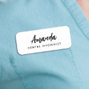 Search for dental hygienist name tags Minimal