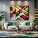 Search for mosaic canvas prints Geometric