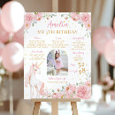 Search for 1st birthday milestone posters Girl