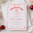 Search for pink and red baby shower invitations Cute