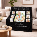 Search for black and white photo blankets Birthday