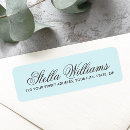 Search for turquoise labels Contemporary