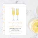 Search for mimosa baby shower invitations Brunch and bubbly
