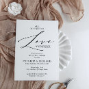 Search for love and pizza invitations Elegant