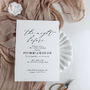 Search for the night before rehearsal dinner invitations Minimalist