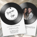 Search for vinyl records wedding stationery Couple