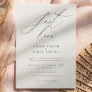 Search for black white minimalist wedding invitations Calligraphy script