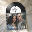 Search for vinyl records wedding stationery Couple