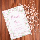 Search for bridal party thank you cards Pink