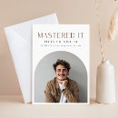 Search for masters graduation announcement cards Mastered it