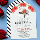 Search for big hat invitations Rose