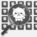 Search for angry cat stickers Kitten
