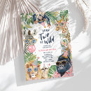 Search for born two be wild birthday invitations Calling all party animals