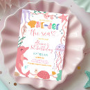 Search for sea creature baby shower invitations For kids