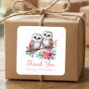 Search for owl wedding stickers Rustic
