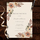 Search for neutral bridal shower invitations Botanical