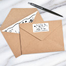 Search for sketch return address labels Black and white