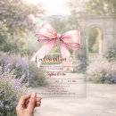 Search for clear invitations Pink