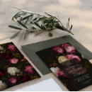 Search for moody floral invitations Dark