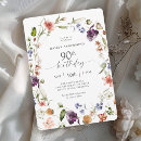 Search for flower party invitations Botanical