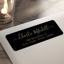Search for inexpensive labels Minimalist typography