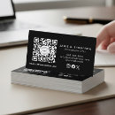Search for bulk business cards With qr code