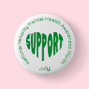 Search for support mental health awareness badges Teal