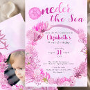 Search for seashell pictures invitations Under the sea