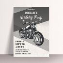 Search for vintage motorcycles invitations Rider