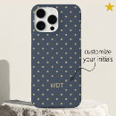 Search for navy blue polka dots iphone cases Modern