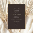 Search for brown wedding invitations Formal
