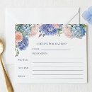 Search for blue recipe cards Watercolor