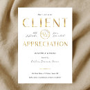 Search for company logo invitations Client appreciation